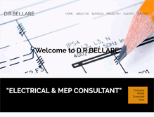 Tablet Screenshot of drbellare.com